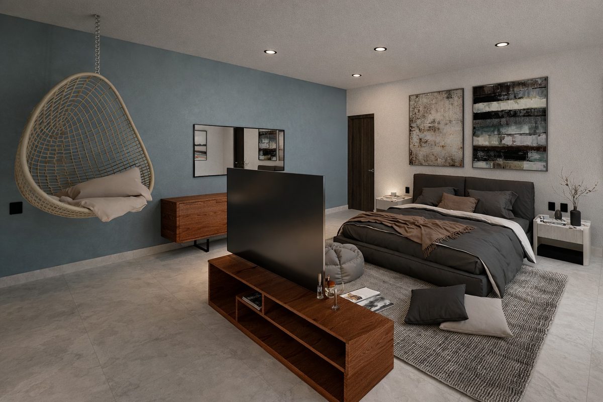 Interior residencial diseñado por XAV-AR